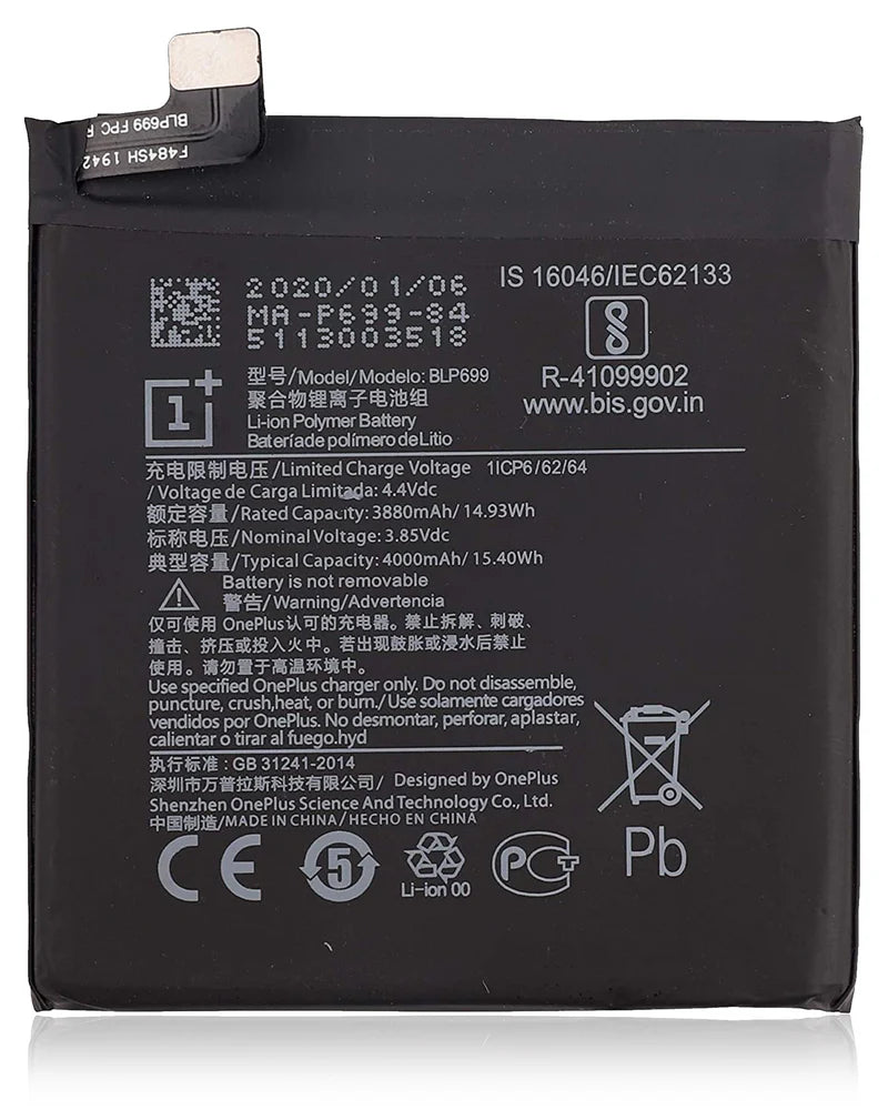 Battery For Oneplus 7 Pro