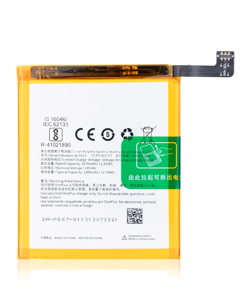 Battery For OnePlus 6