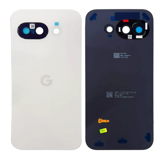 Back Cover Glass Compatible For Google Pixel 9a Replacement (PORCELAIN)