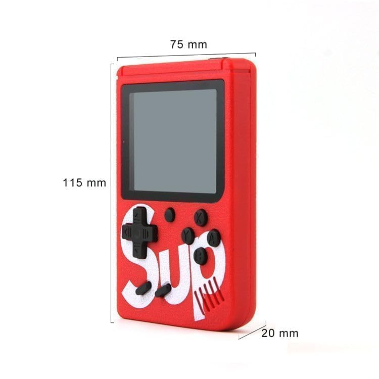 Retro Handheld Gaming Console, 400 Classic Built-in Games, 3.0-Inch Screen, Rechargeable Battery, Portable Video Game Player with TV Output