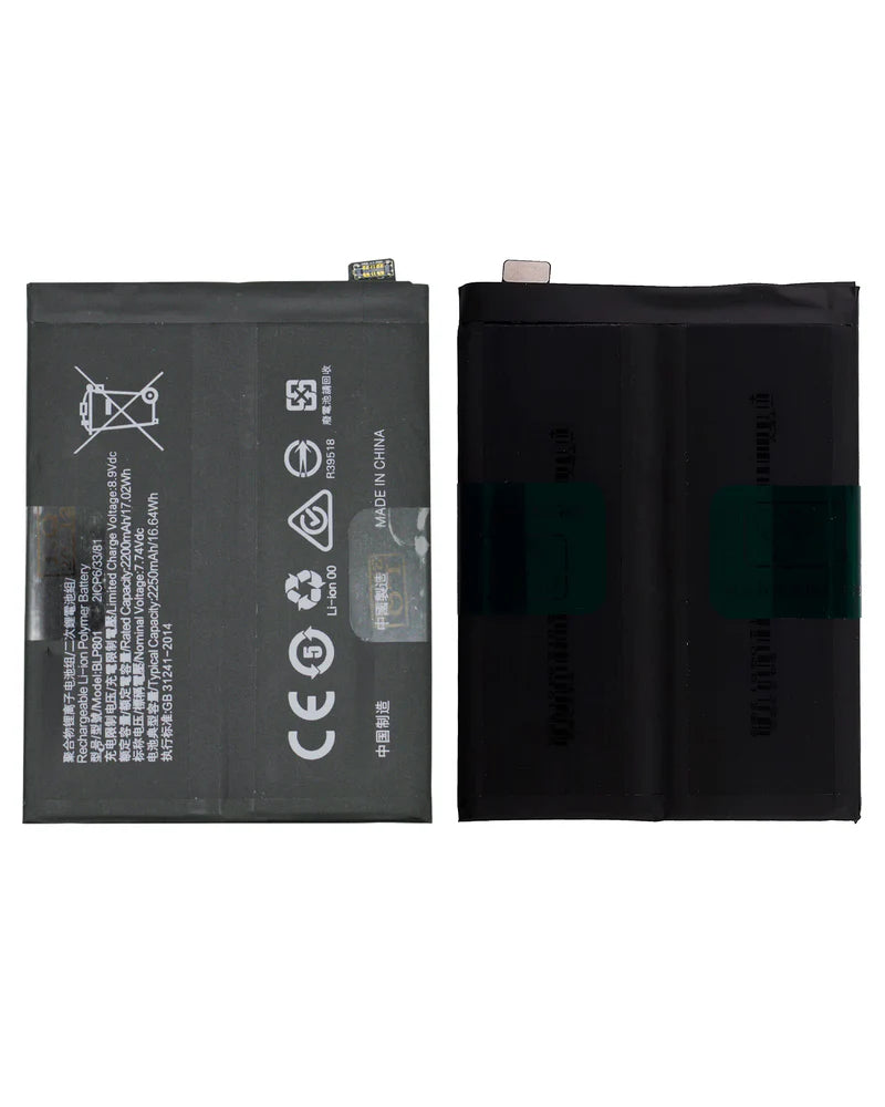 Battery For Oneplus 9R/ 8T