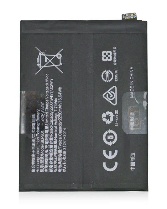 Battery For Oneplus 9R/ 8T
