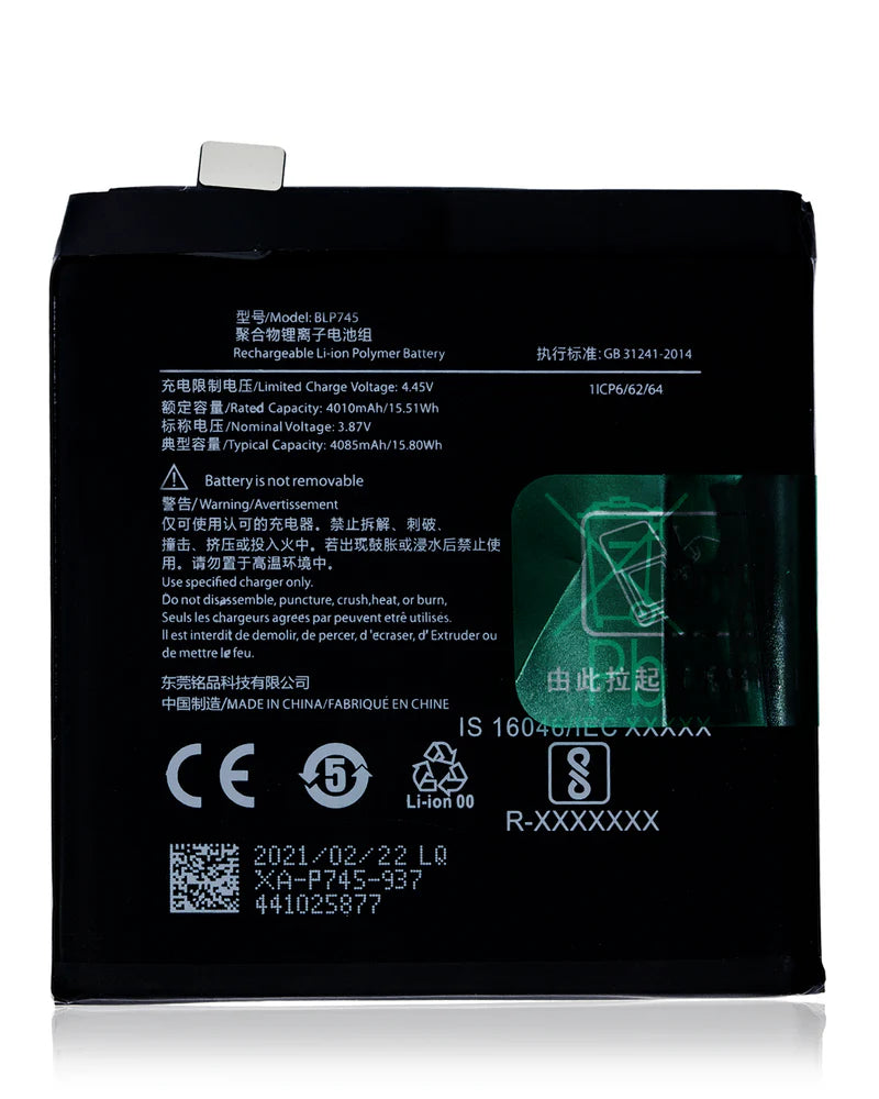 Battery For Oneplus 7T Pro