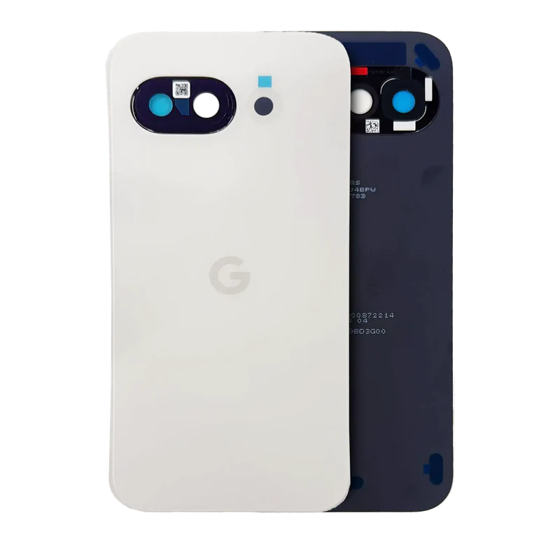 Back Cover Glass Compatible For Google Pixel 9a Replacement (PORCELAIN)