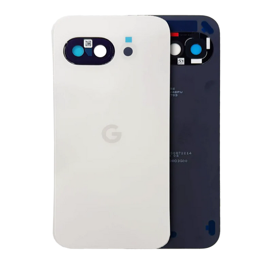 Back Cover Glass Compatible For Google Pixel 9a Replacement (PORCELAIN)