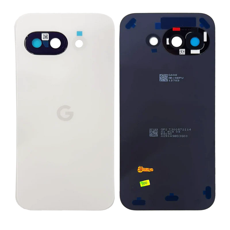 Back Cover Glass Compatible For Google Pixel 9a Replacement (PORCELAIN)