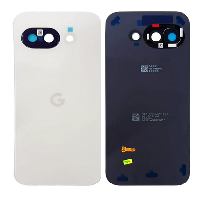 Back Cover Glass Compatible For Google Pixel 9a Replacement (PORCELAIN)