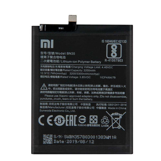 Original BN35 Battery For Redmi 5