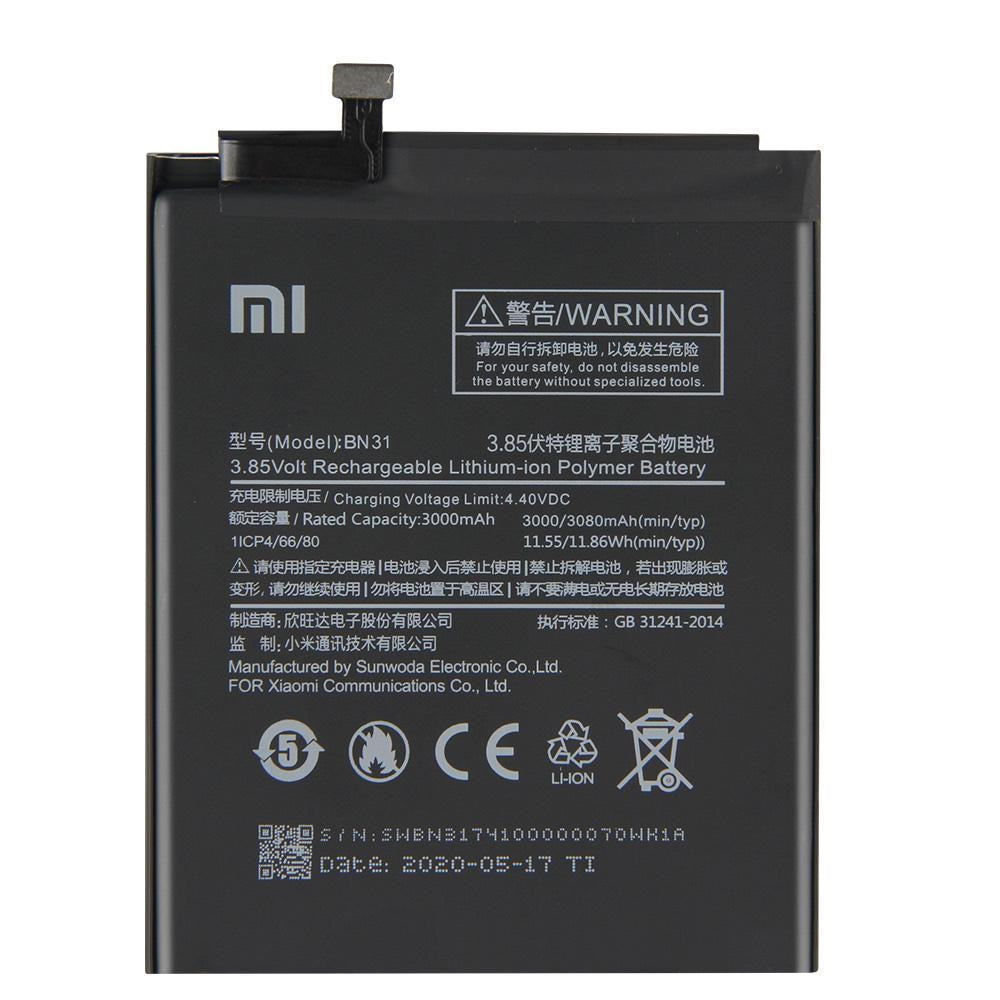 Original BN31 Battery For Redmi Note 5a