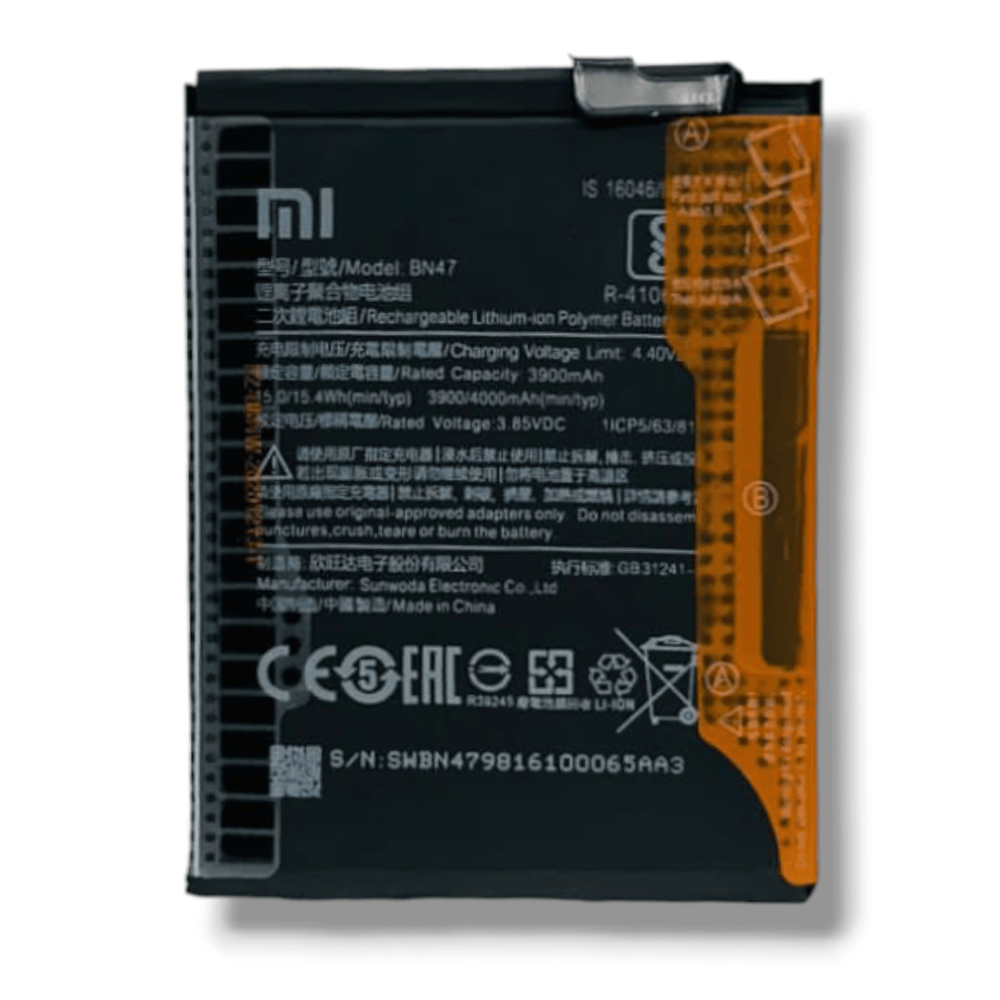 Original BN47 Battery For Redmi 6 Pro