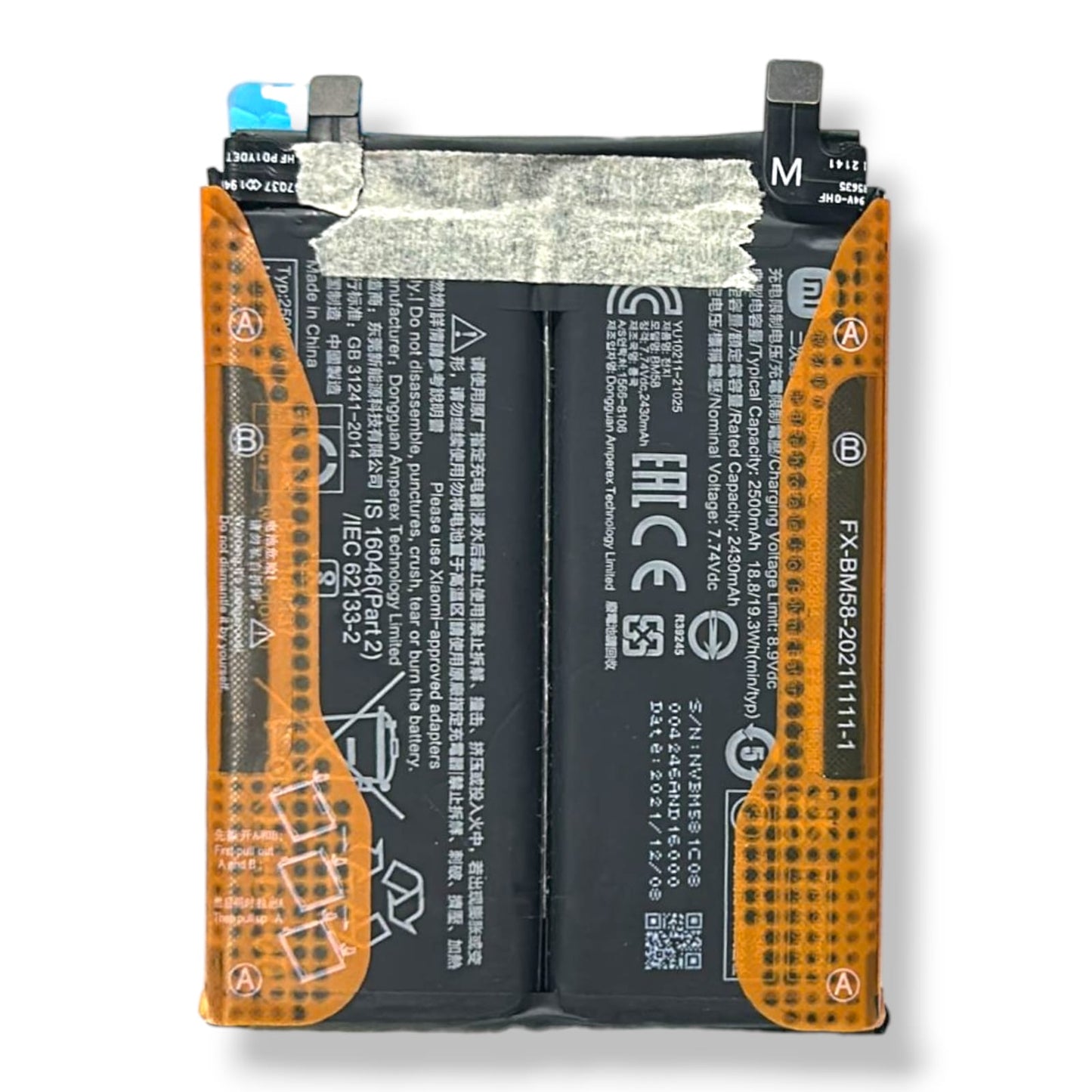 Original BM58 Battery For Mi 11T Pro 5G