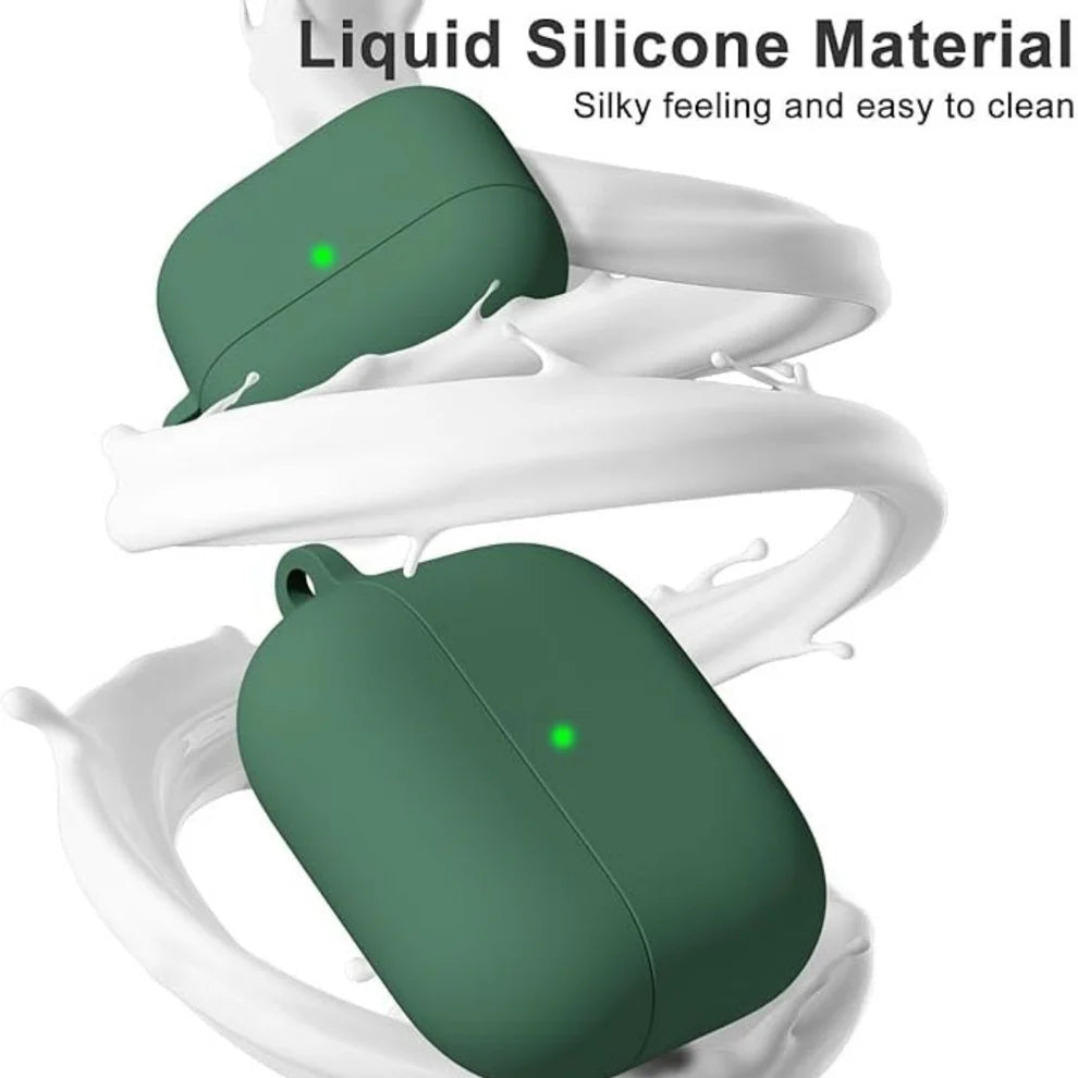 Protective Case Compatible with AirPods 4 (Dark Green)