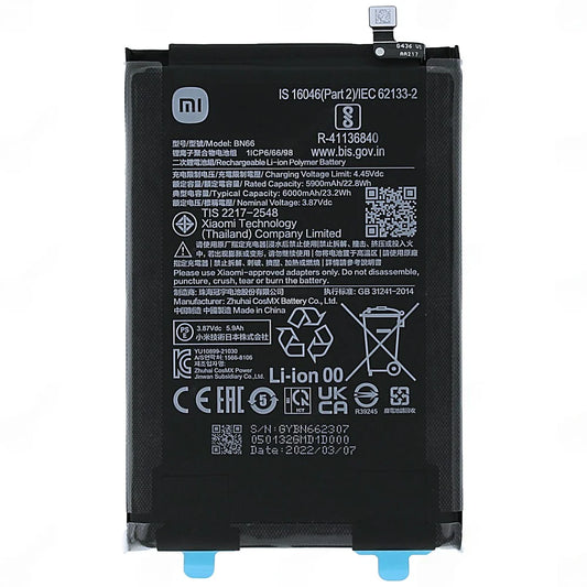 Original BN66 Battery For Poco C40