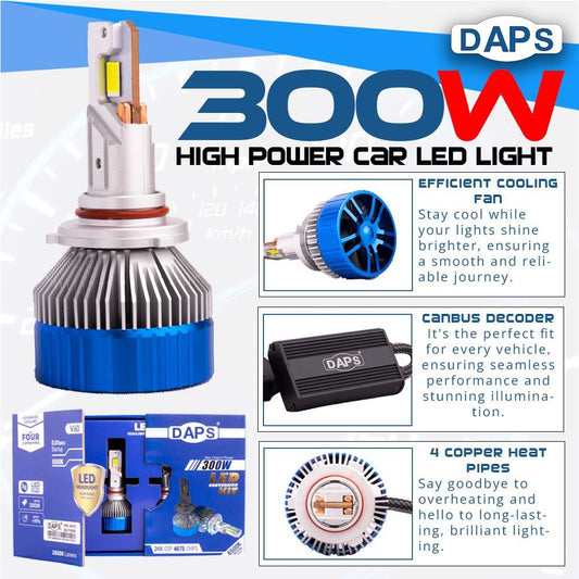 300W led for car with 2 year warranty (do select your socket below, if confused contact on WhatsApp)