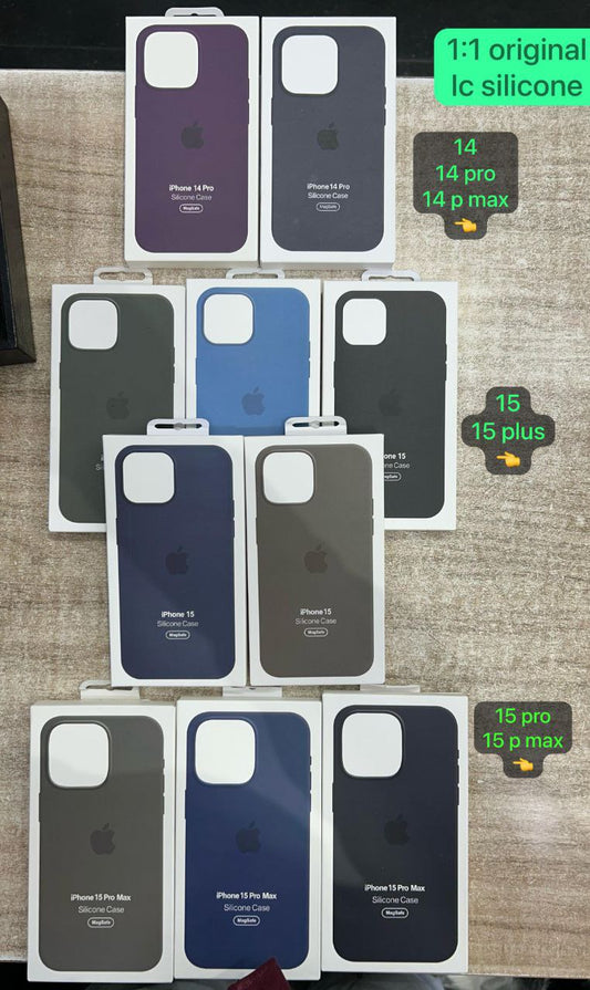 iPhone silicone case with magsafe