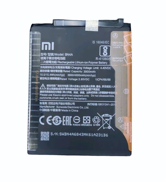 Original BN4A Battery For Xiaomi Redmi Note 7/7S/7pro