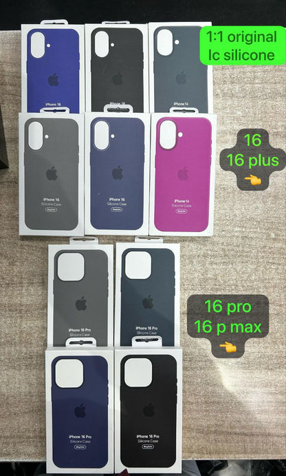 iPhone silicone case with magsafe