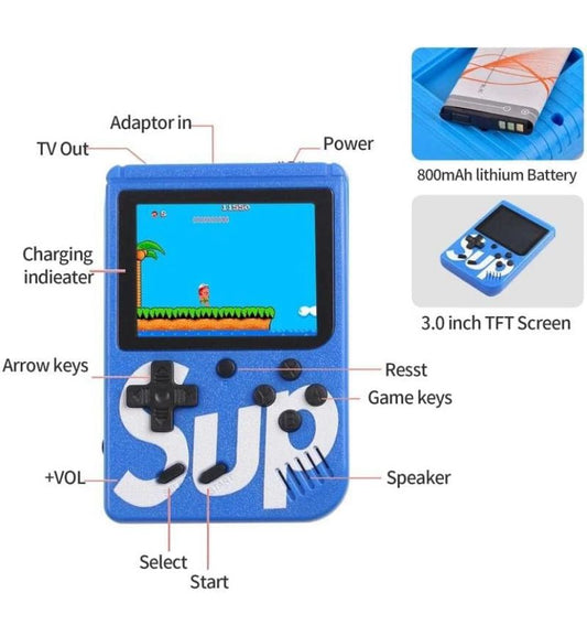 *SUP POCKET VIDEO GAMES* 
🔥400 CLASSIC GAMES🔥