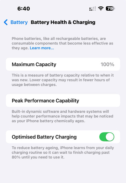 ✅ Original iPhone Battery Replacement – 100% Health, No Error Message, Genuine & Reliable