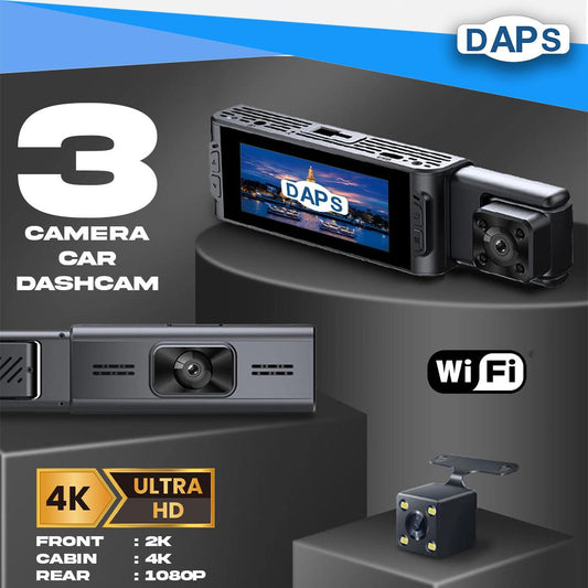 3 channel dashcam