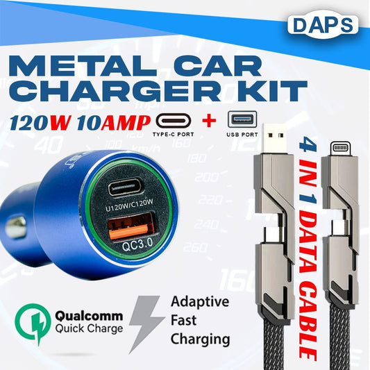 120w fast car charger